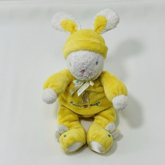 Carter Child Of Mine Bunny Hugs Rattle Baby Toy Plush Rabbit Easter Infant Sound - Picture 1 of 11